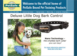 petsafe.net-old homepage