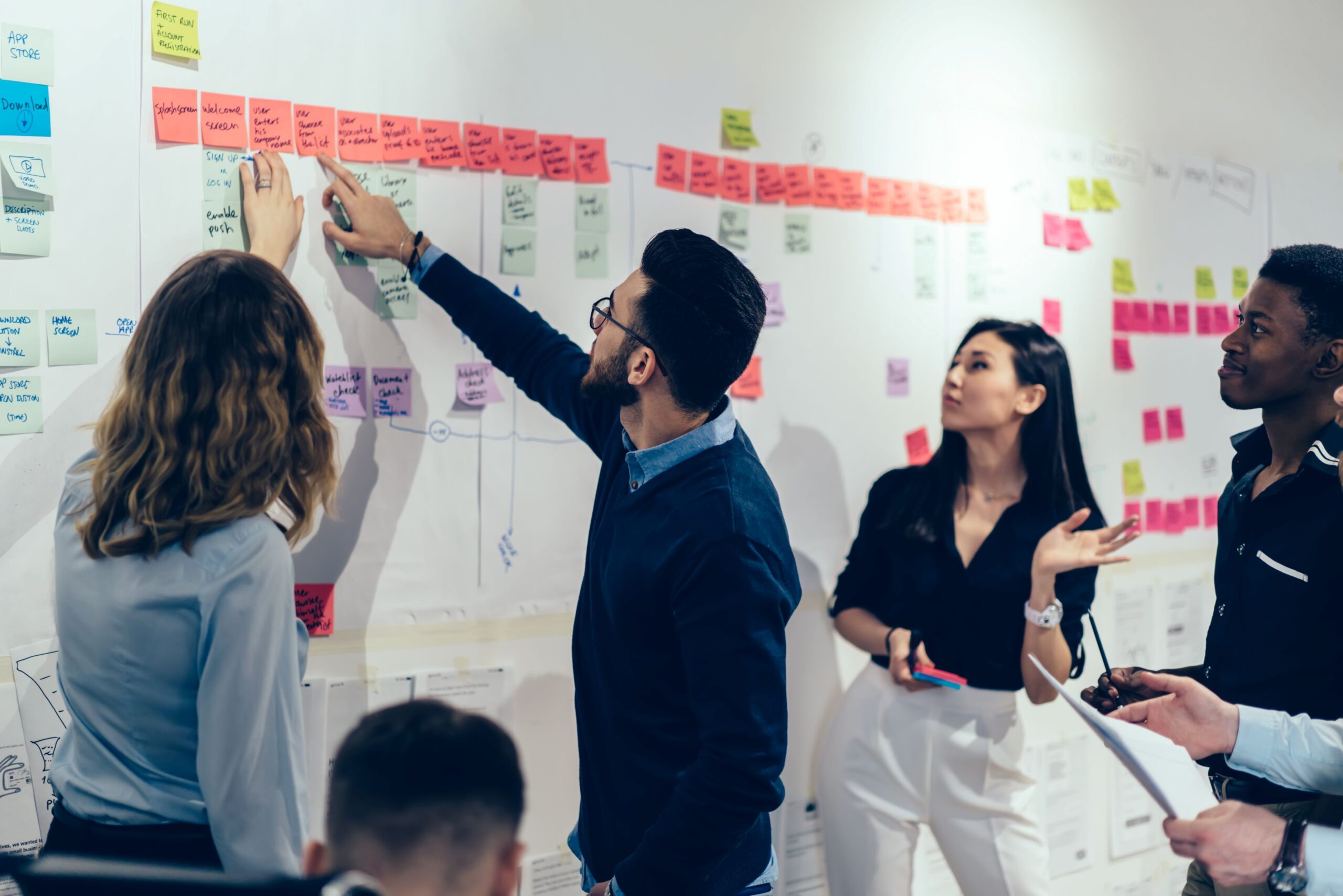 Customer Journey and Insights workshop presented by Matt Bailey of SiteLogic - team breakout
